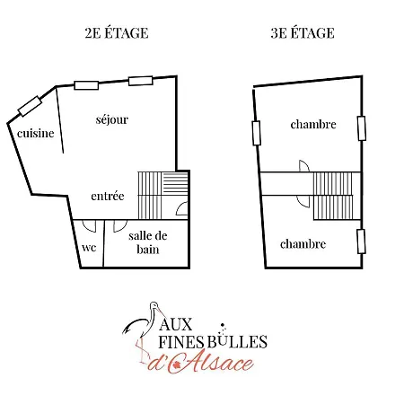 公寓 Aux Fines Bulles D'alsace Privatif En Supplement